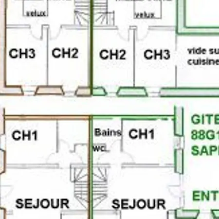Vagney, 5 Pièces, 8 Personnes - Fr-1-589-227 Hébergement de vacances *